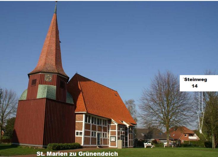 Wohnen Im Alten Land Grünendeich Extérieur photo
